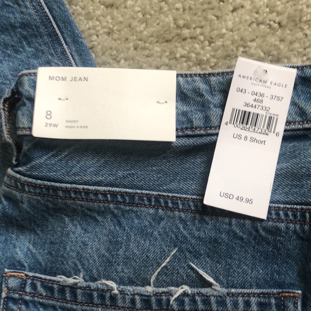 NWT American Eagle jeans SHORT - Picture 3 of 7